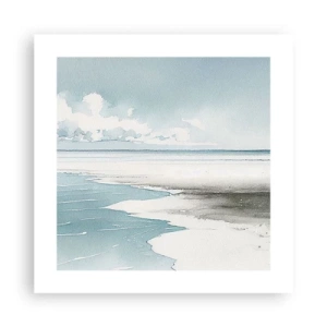 Affisch - Milt tidvatten - 40x40 cm