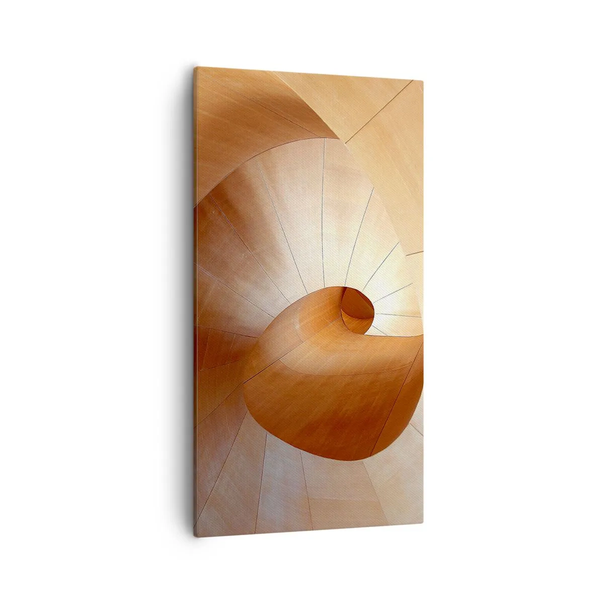 Canvastavla - Bild på duk - Arkitektonisk serpentin - 55x100 cm