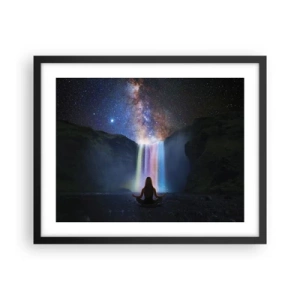 Affisch i svart ram - Absolut harmoni - 50x40 cm