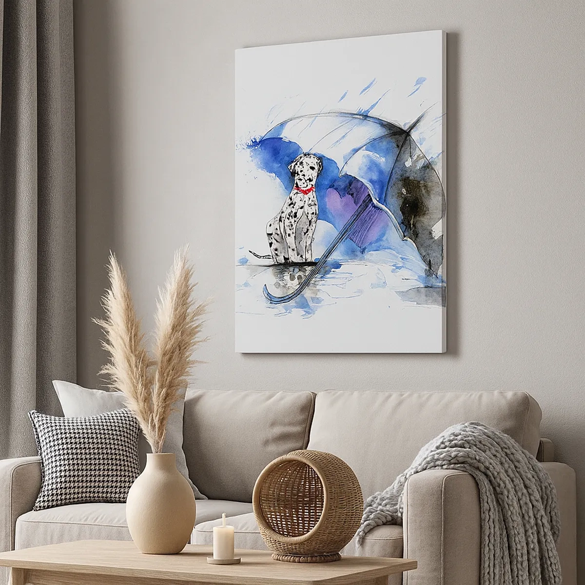 Canvastavla - Bild på duk - För vänner är för det - 50x70 cm