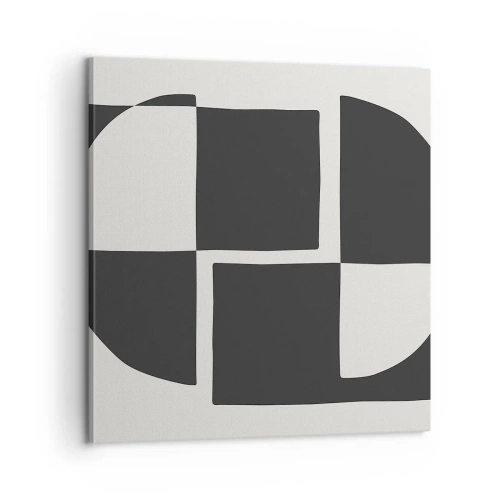 Canvastavla - Bild på duk - Antites – syntes - 60x60 cm