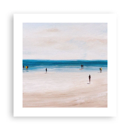 Affisch - Ett naturligt behov - 40x40 cm