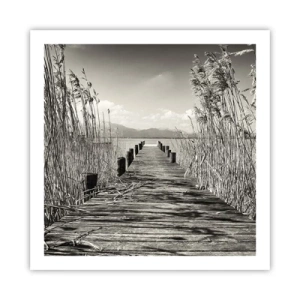 Affisch - I gräsets fristad - 60x60 cm