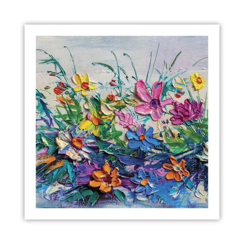 Affisch - Icke stilleben - 60x60 cm