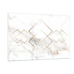 Glastavla - Bild på glas - Utsikt över oändlighet - 120x80 cm