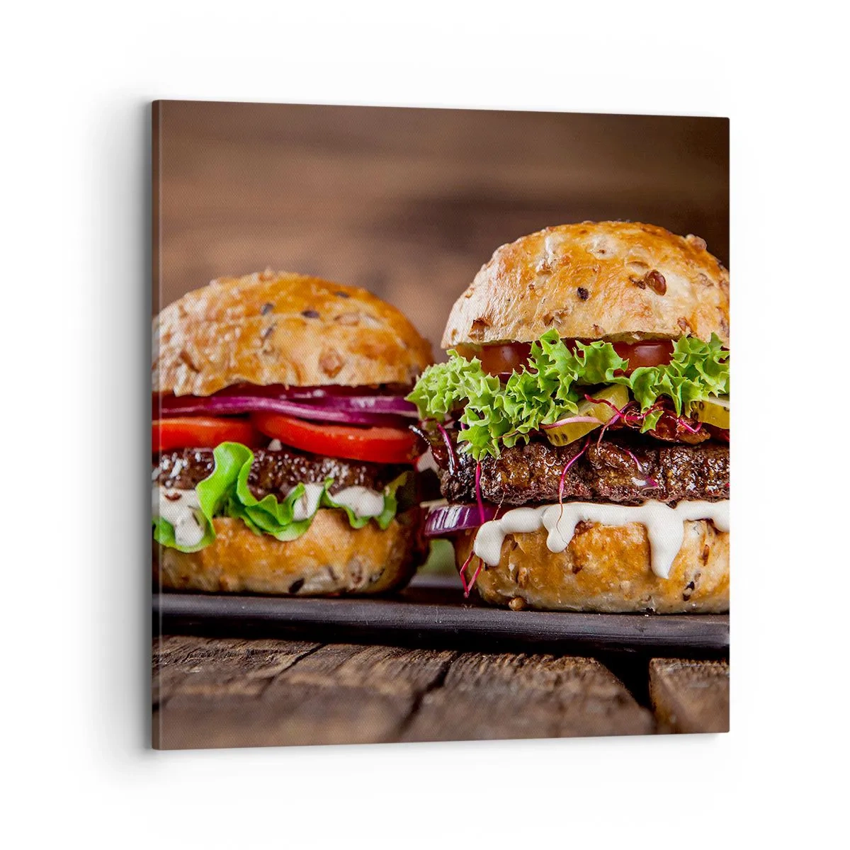 Canvastavla - Bild på duk - American dream - 70x70 cm