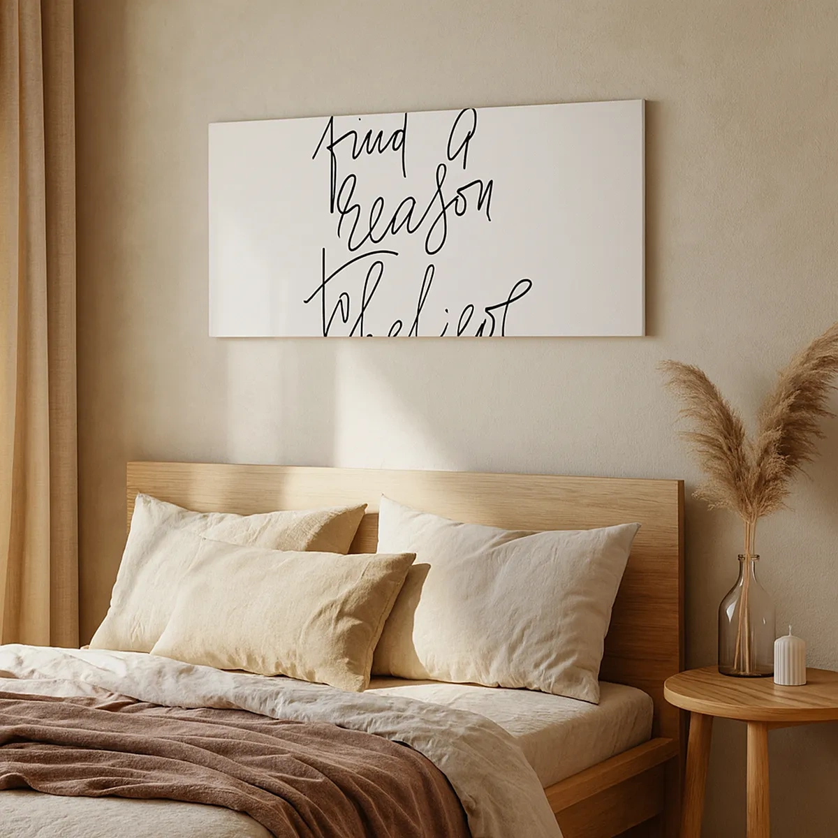 Canvastavla - Bild på duk - Det är möjligt - 30x30 cm