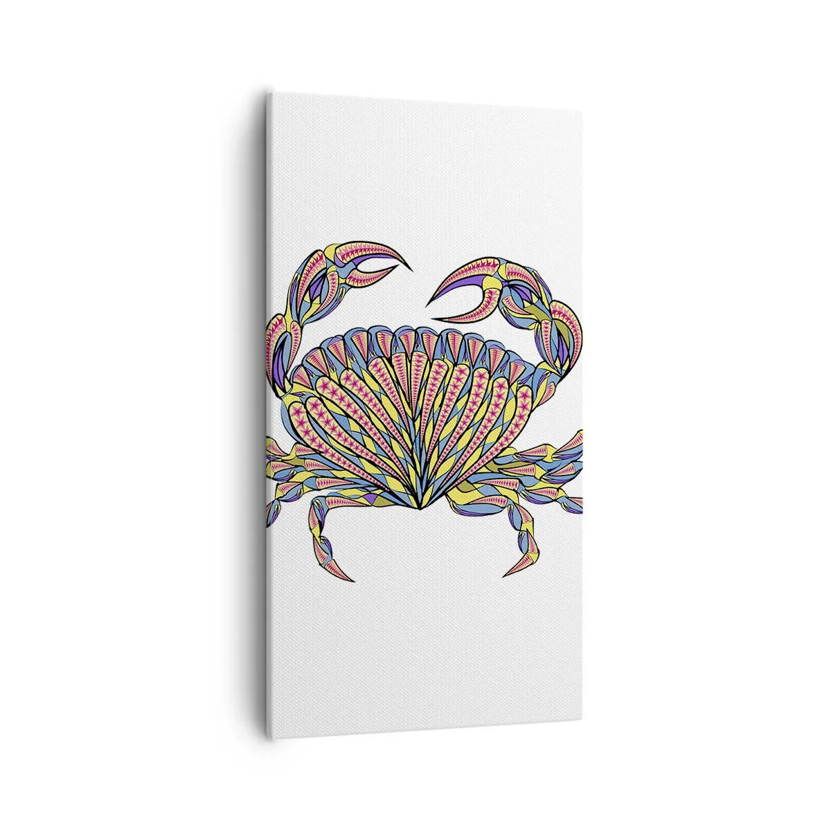 Canvastavla - Bild på duk - Havssmycken - 55x100 cm