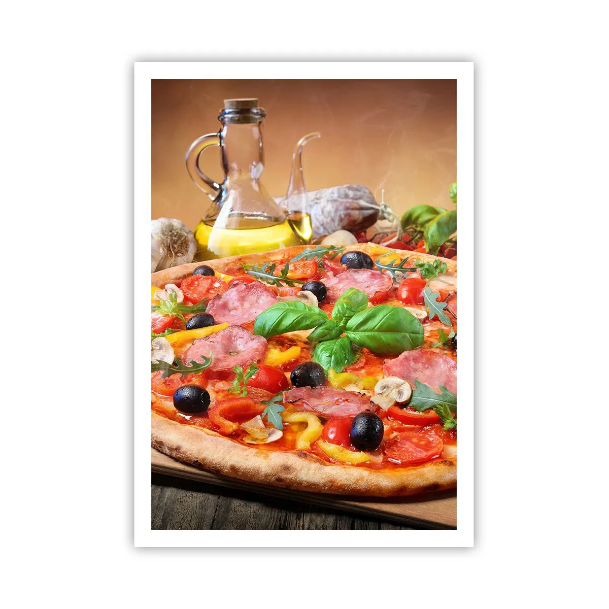Affisch - Med riktig italiensk smak - 70x100 cm