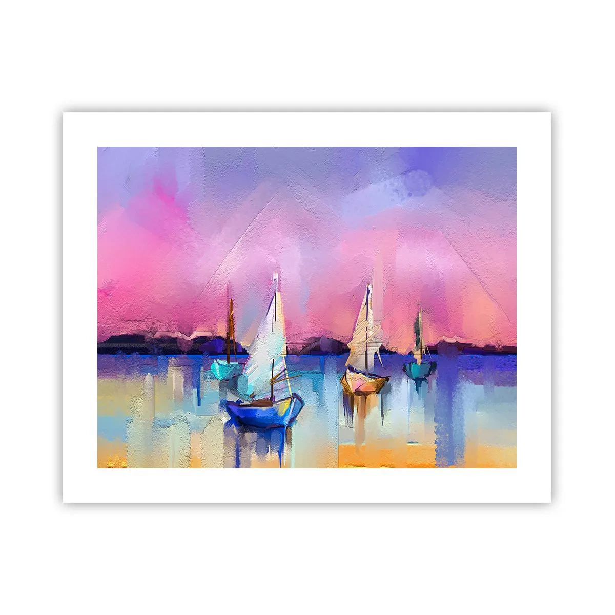 Affisch - Riktning: öppet vatten - 50x40 cm