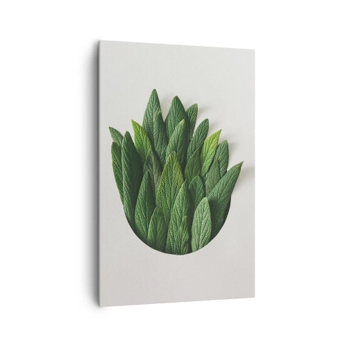 Canvastavla - Bild på duk - Ostoppbar nyfikenhet - 80x120 cm