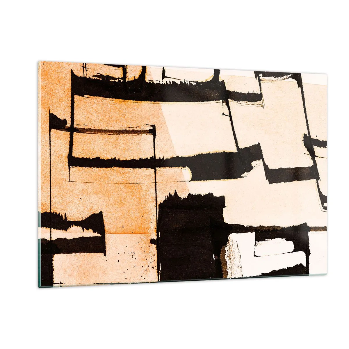 Glastavla - Bild på glas - Ändå ordning - 120x80 cm