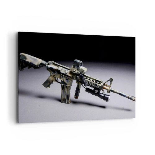 Canvastavla - Bild på duk - Alltid farlig - 100x70 cm