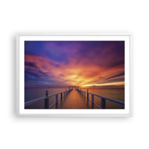 Affisch i vit ram - Utan ände - 70x50 cm