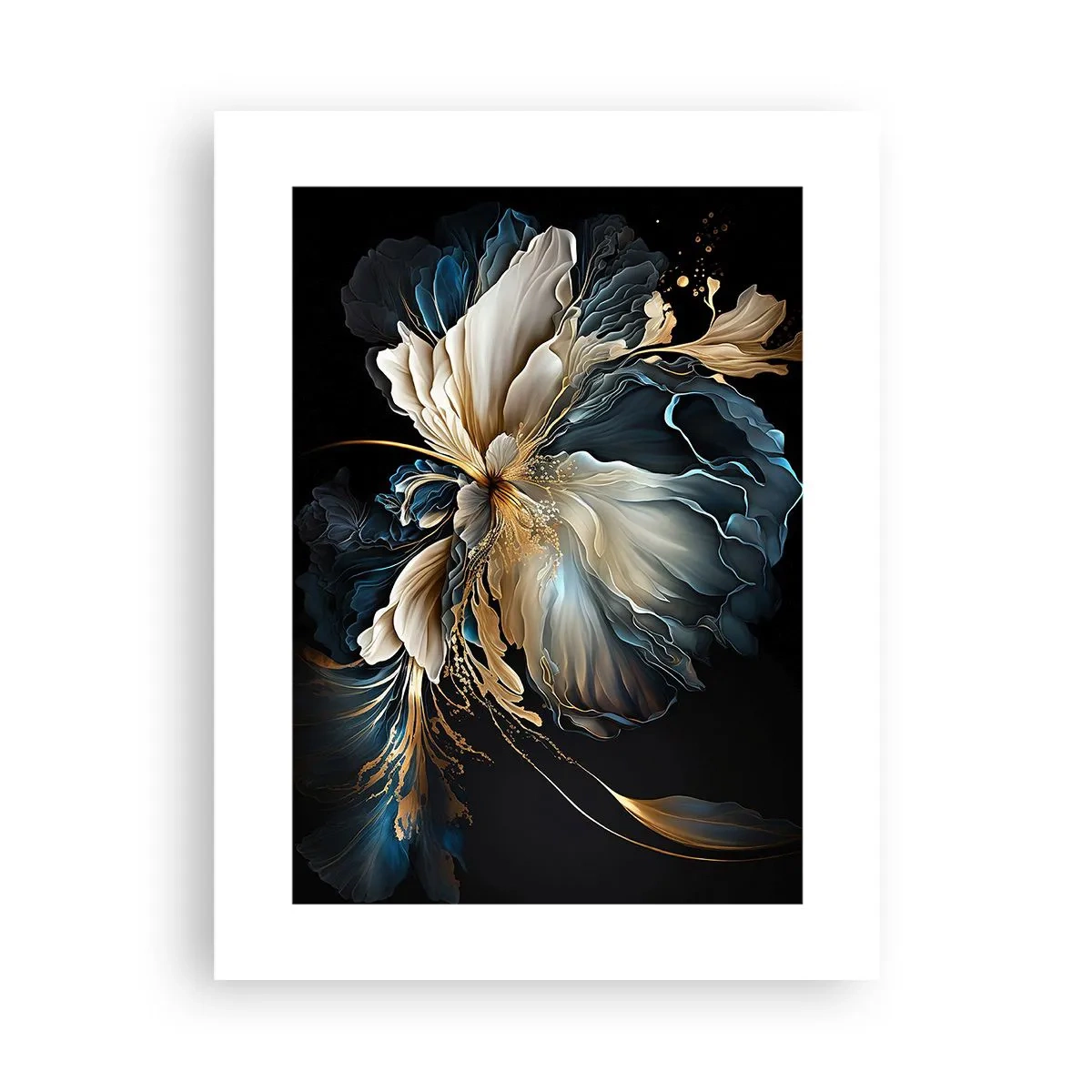 Affisch - Sagolik ormbunksblomma - 30x40 cm