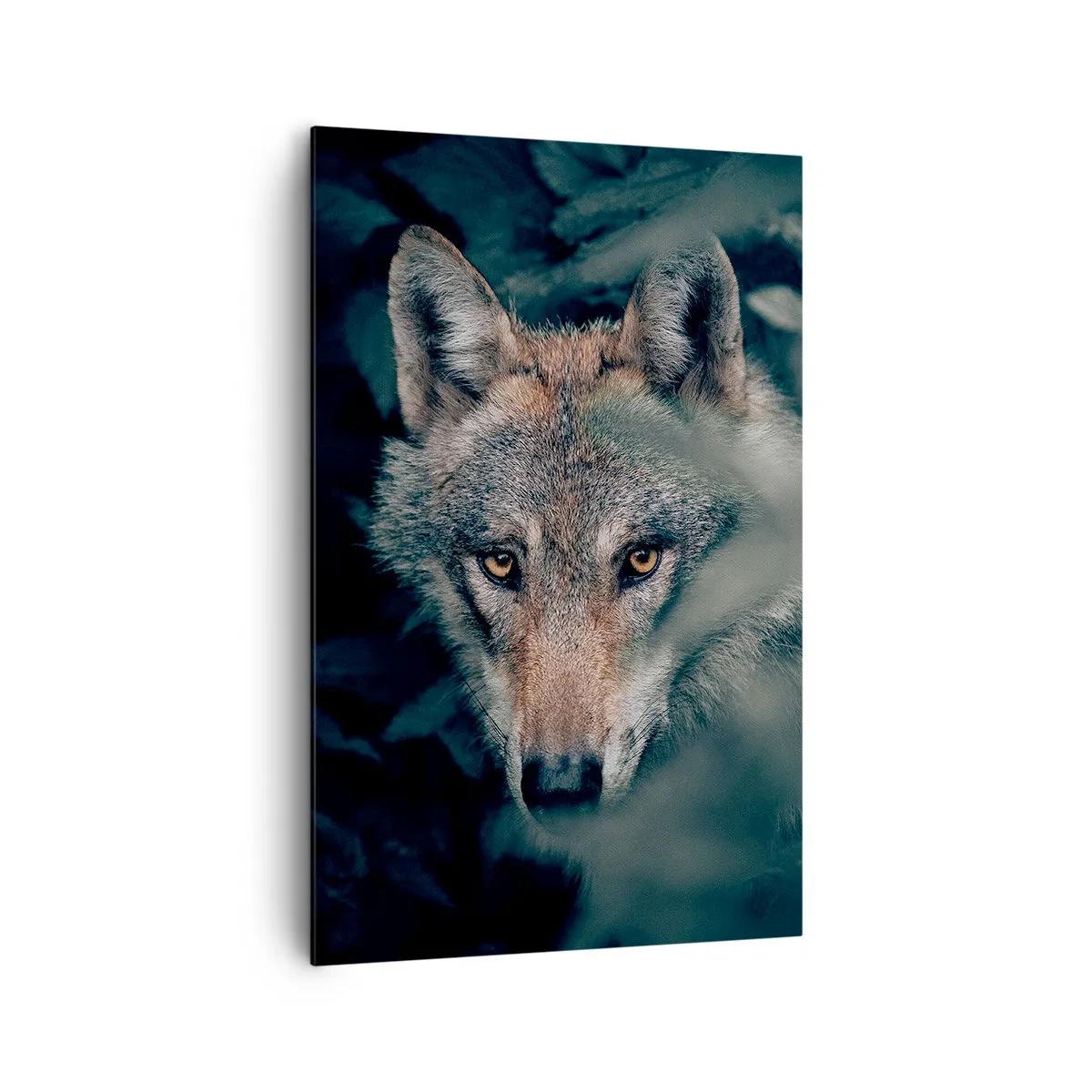 Canvastavla - Bild på duk - Jägare - 80x120 cm