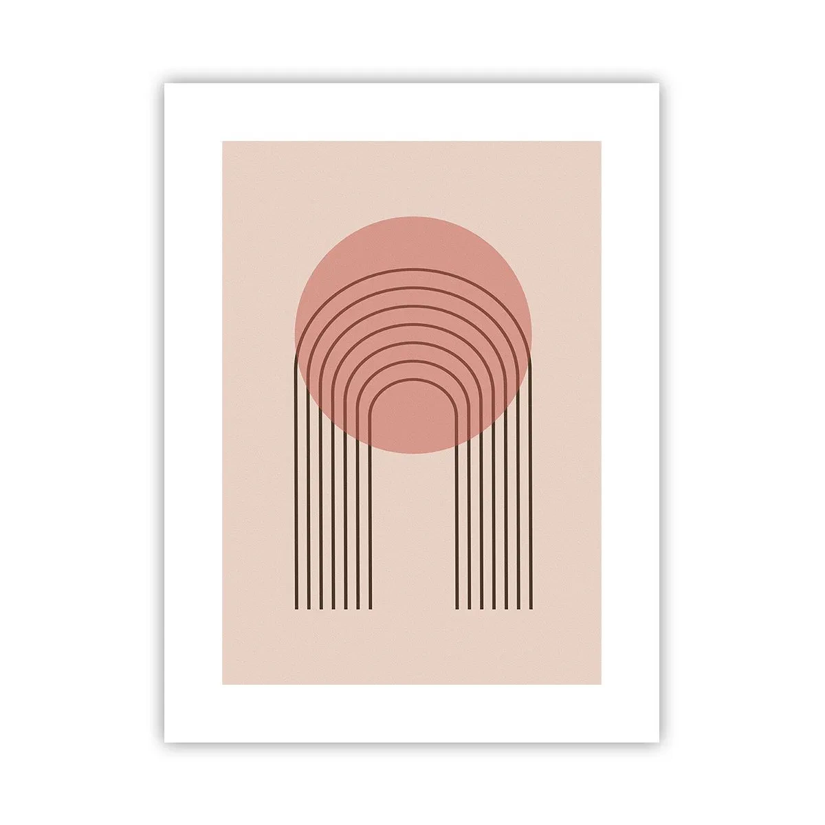 Affisch - Ostoppad attraktionskraft - 30x40 cm