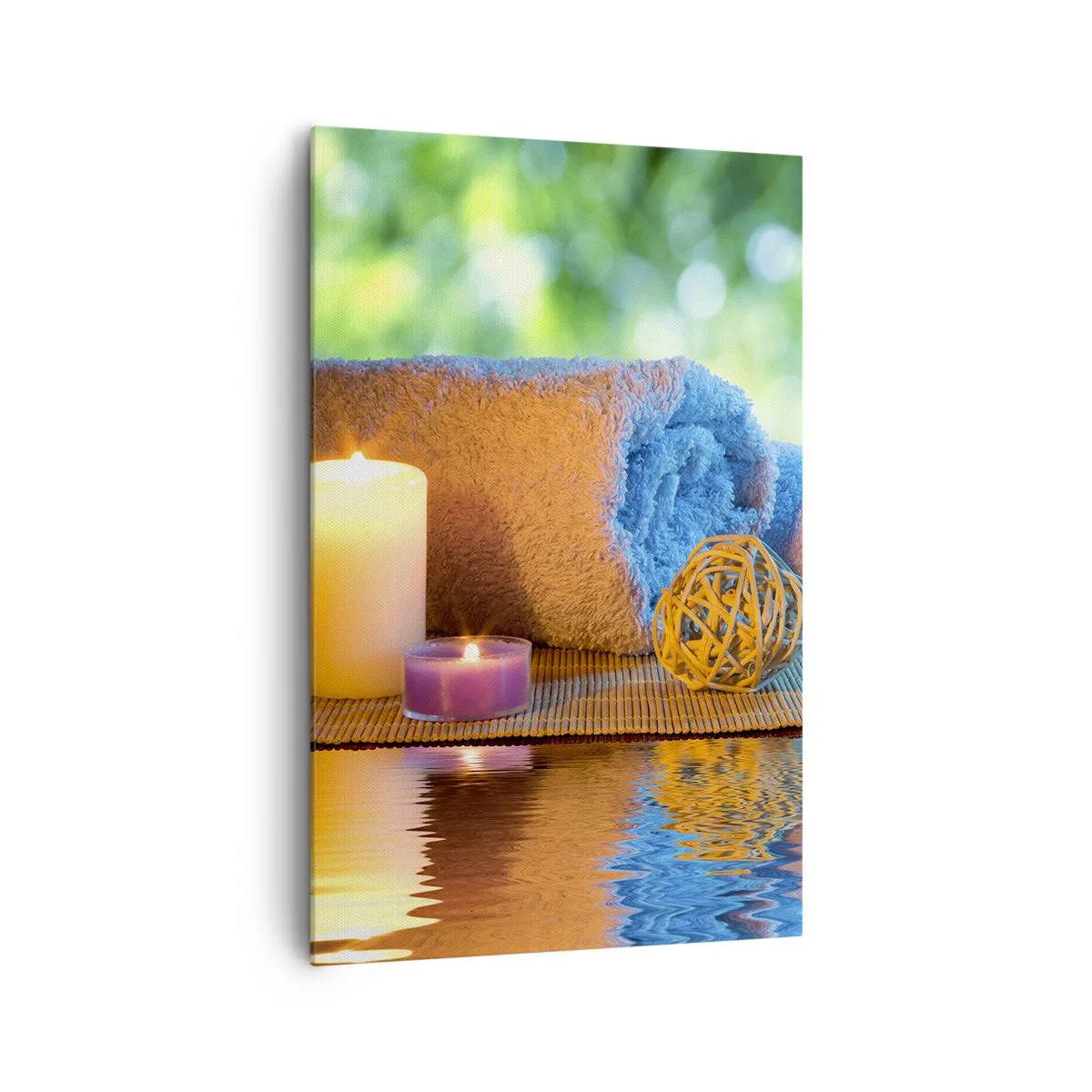 Canvastavla - Bild på duk - Tid för kroppen - 80x120 cm