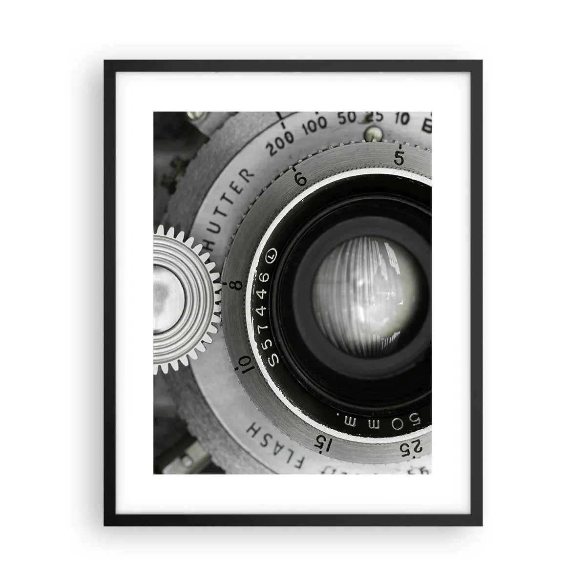 Affisch i svart ram - En berättelse om Hollywood - 40x50 cm