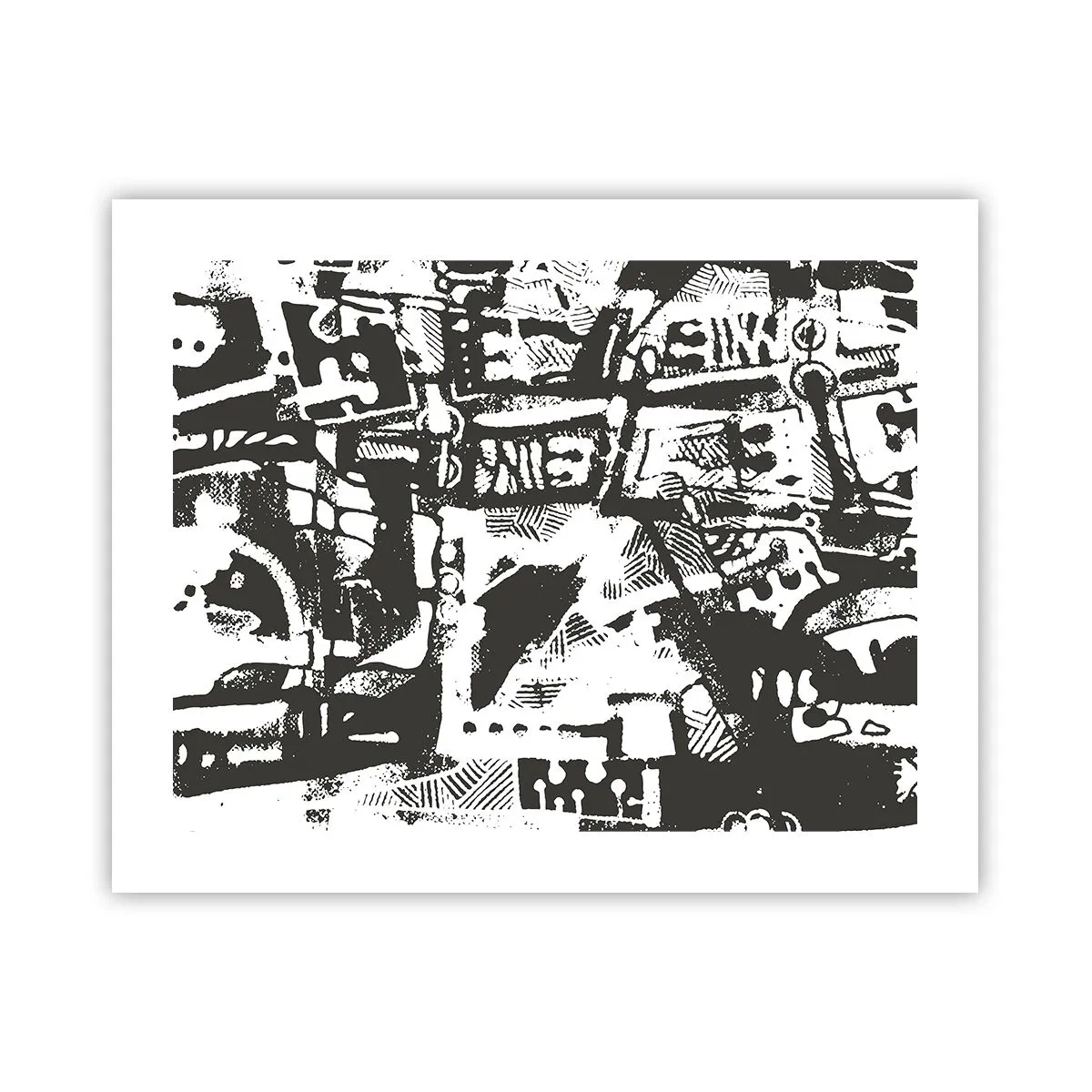 Affisch - Ordning eller kaos? - 50x40 cm