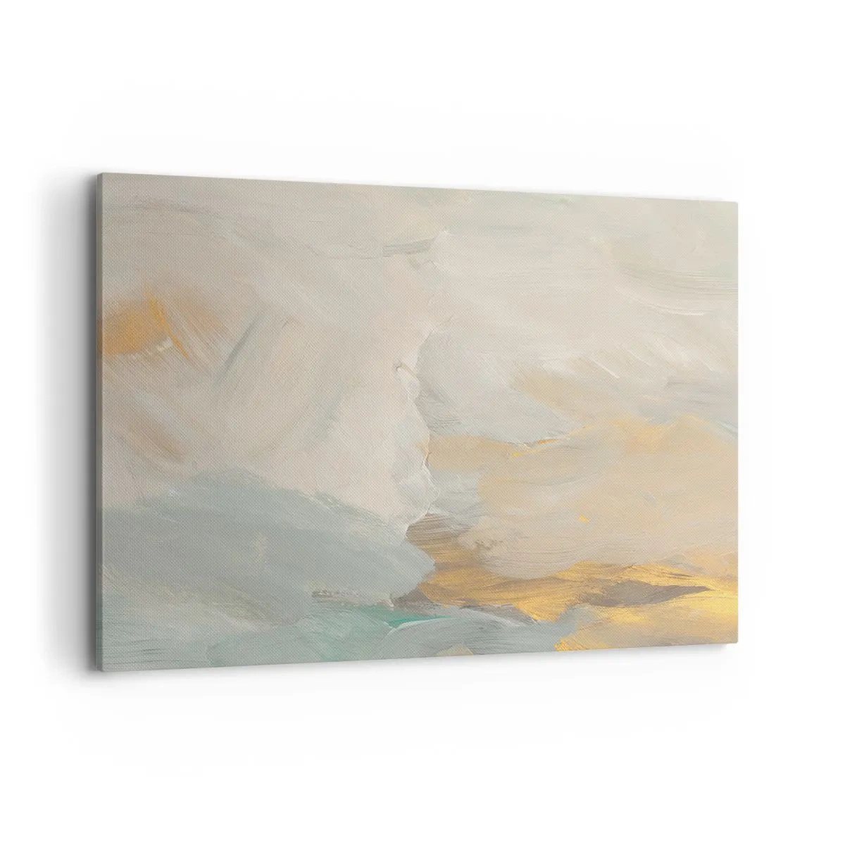 Canvastavla - Bild på duk - Abstraktion - ett land av mildhet - 100x70 cm