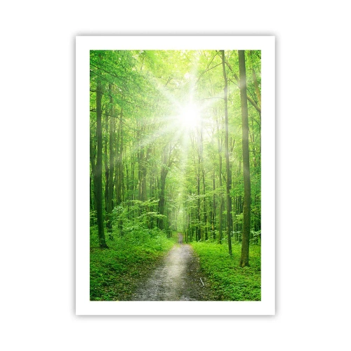 Affisch - Grön domkyrka - 50x70 cm