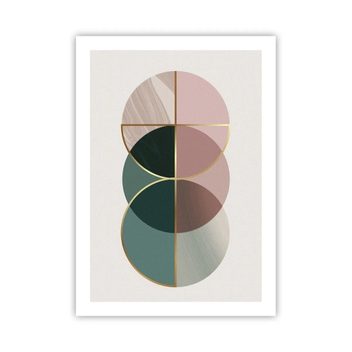 Affisch - Hjul efter hjul... - 50x70 cm