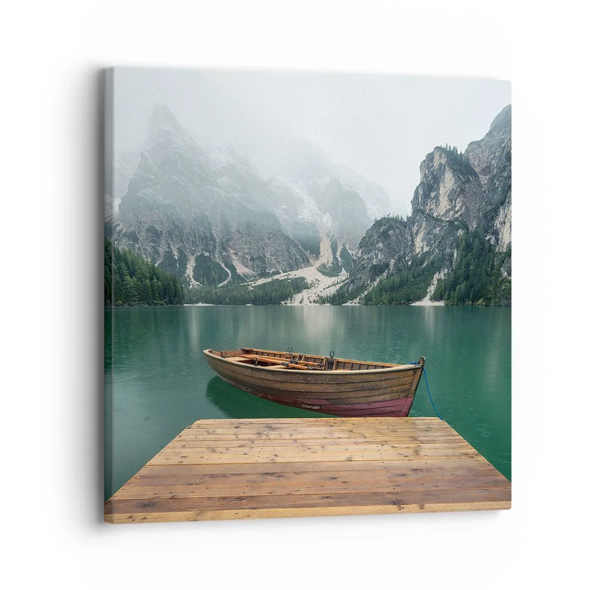 Canvastavla - Bild på duk - Naturens mäktighet - 30x30 cm