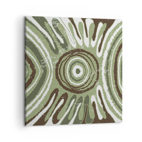 Canvastavla - Bild på duk - Explosion av känslor - 50x50 cm