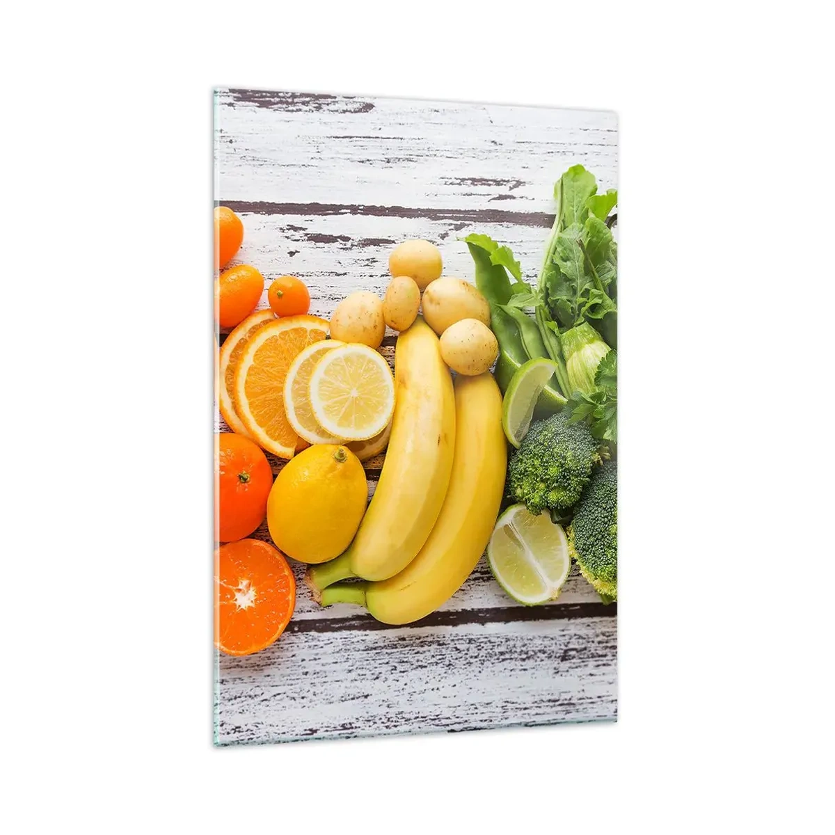 Glastavla - Bild på glas - Räcker det inte? - 80x120 cm