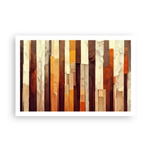 Affisch - Hymn av skogens träd - 91x61 cm