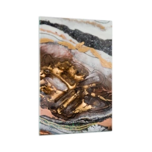 Glastavla - Bild på glas - Jordens element - 70x100 cm