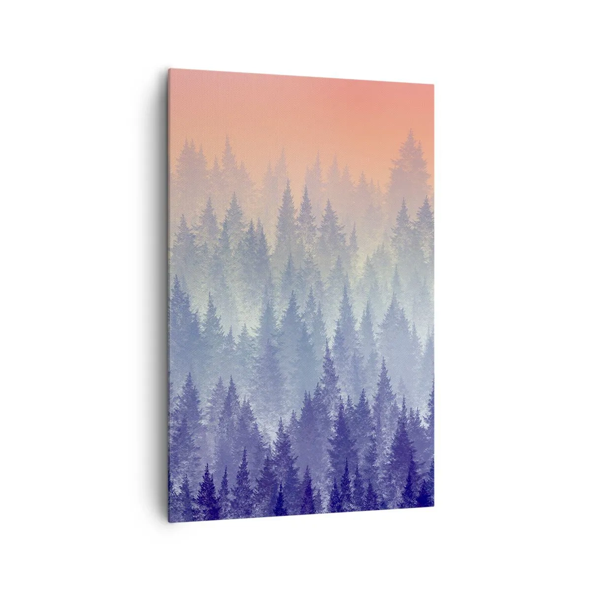 Canvastavla - Bild på duk - Högt, högre, upp till himlen - 80x120 cm