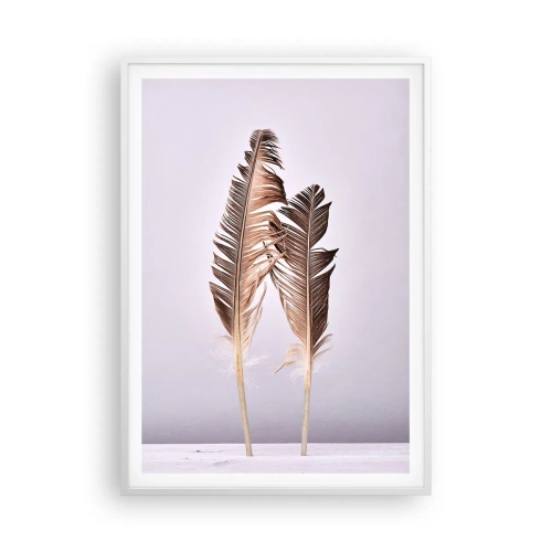 Affisch i vit ram - Mot intet - 70x100 cm