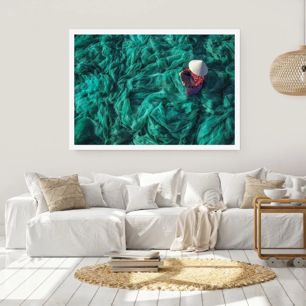 Affisch - I nätens hav - 40x30 cm