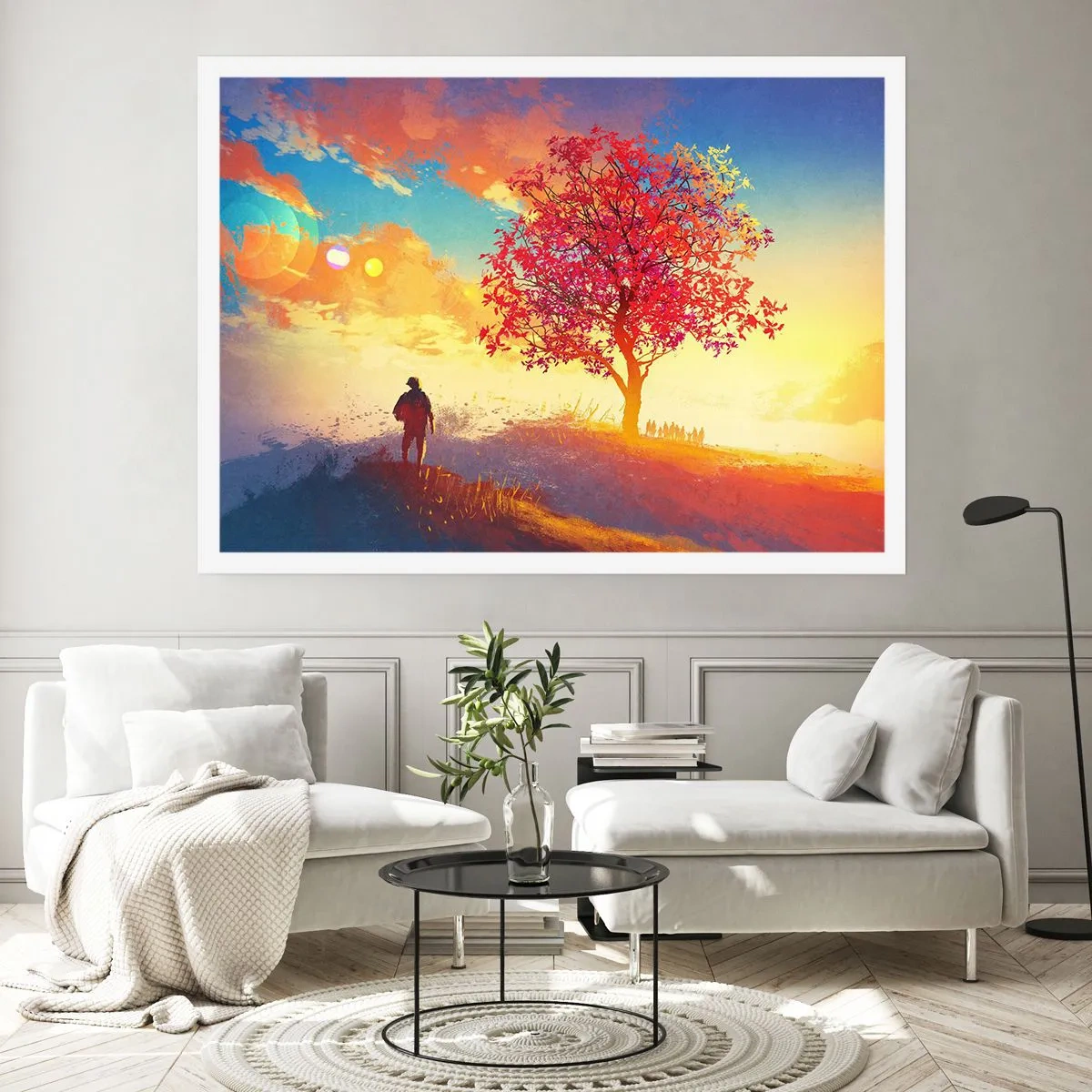 Affisch - Pilgrim i målet - 100x70 cm