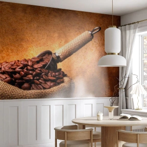 Självhäftande Fototapet Deluxe Sticker - I smakens källor - Gastronomi, Kaffe, Arom - 100x70 cm