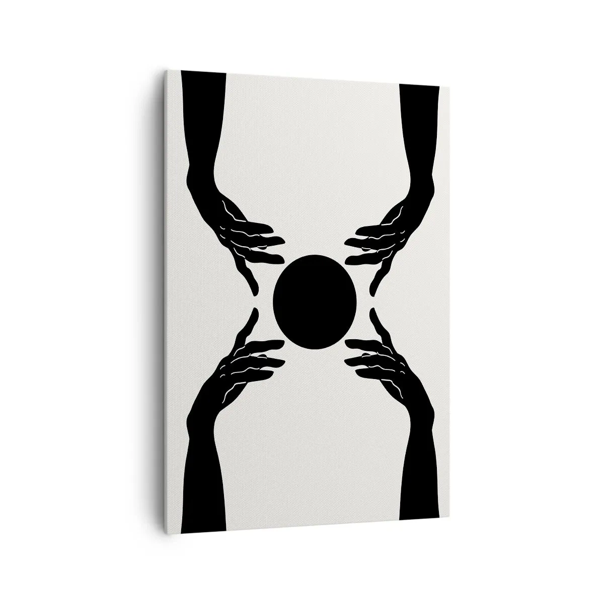 Canvastavla - Bild på duk - Ett hemligt tecken - 70x100 cm