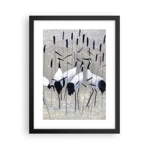 Affisch i svart ram - Bland sina - 30x40 cm