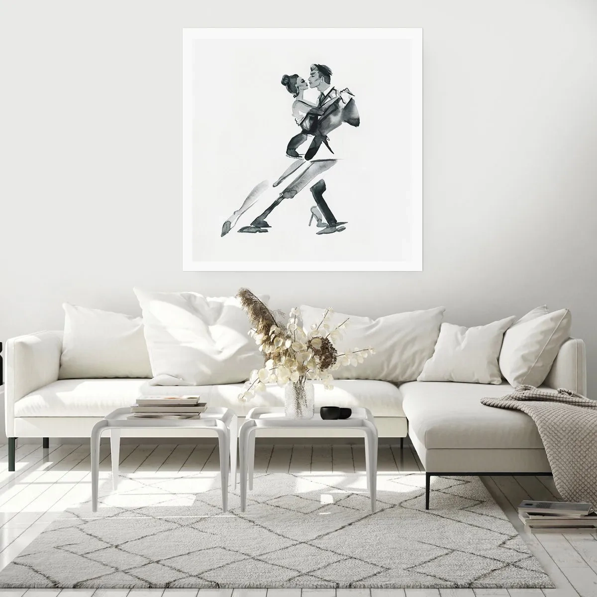 Affisch - I en rytm - 60x60 cm
