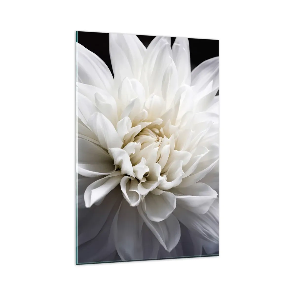 Glastavla - Bild på glas - En bruds morgon - 80x120 cm