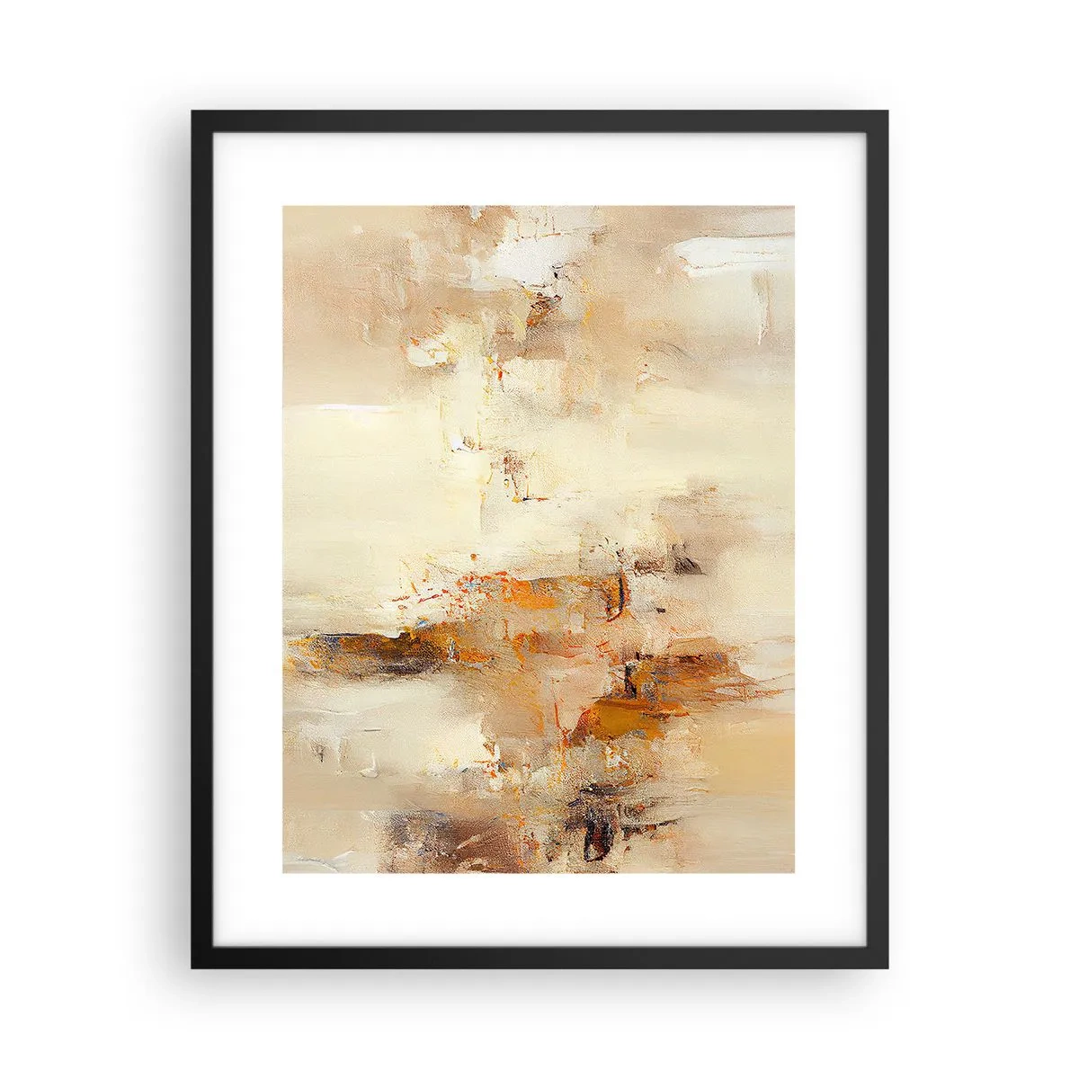 Affisch i svart ram - Bärnstenens själ - 40x50 cm