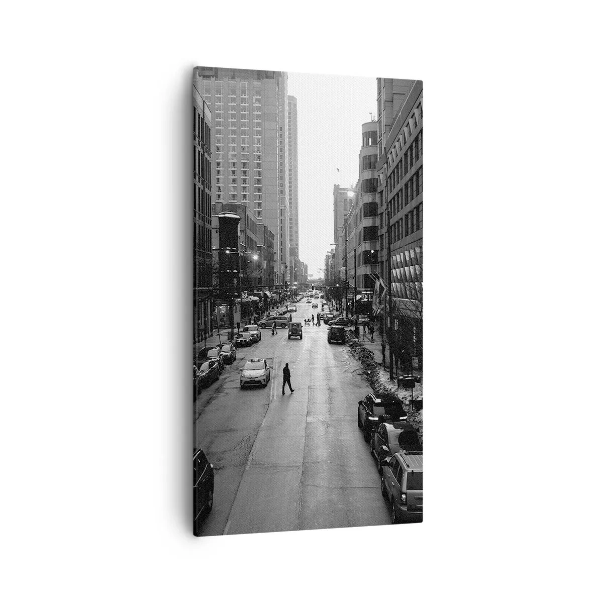 Canvastavla - Bild på duk - Nästa dag som varje dag - 55x100 cm