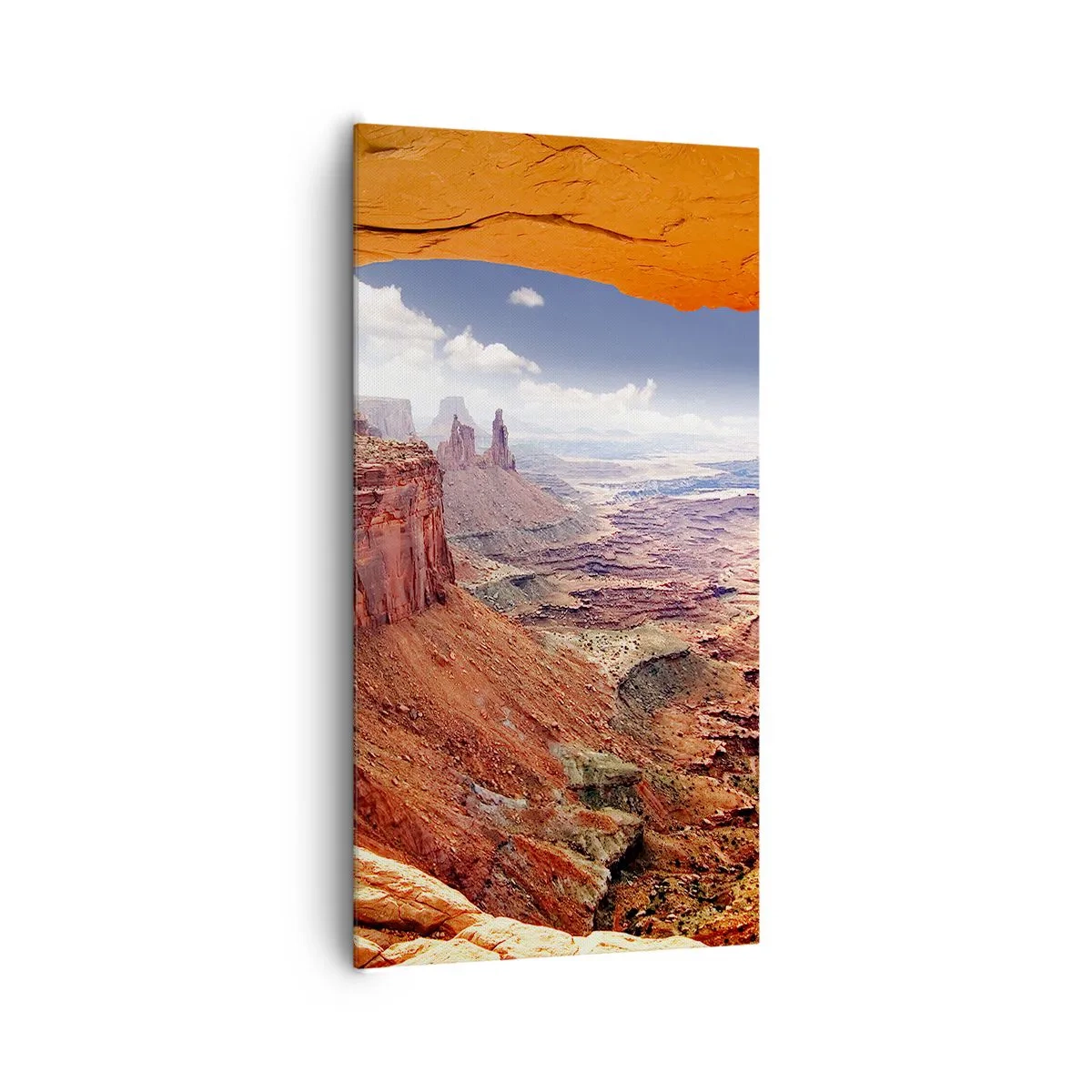 Canvastavla - Bild på duk - Skapat av naturen - 65x120 cm