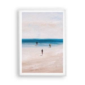 Affisch i vit ram - Ett naturligt behov - 70x100 cm