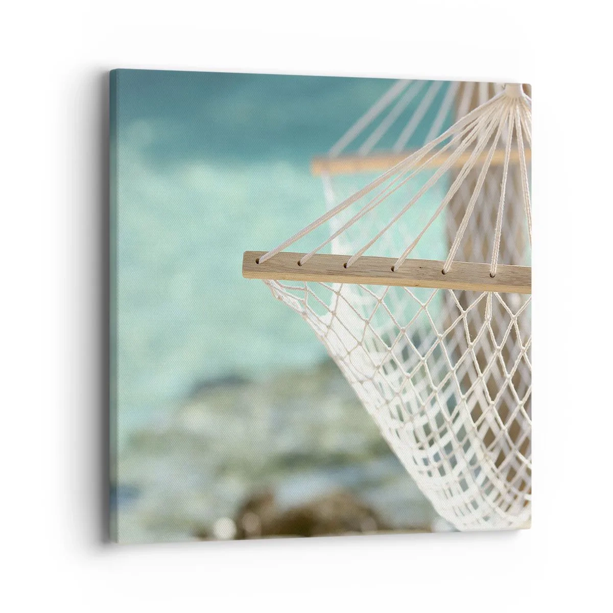 Canvastavla - Bild på duk - Avkopplingstid - 40x40 cm