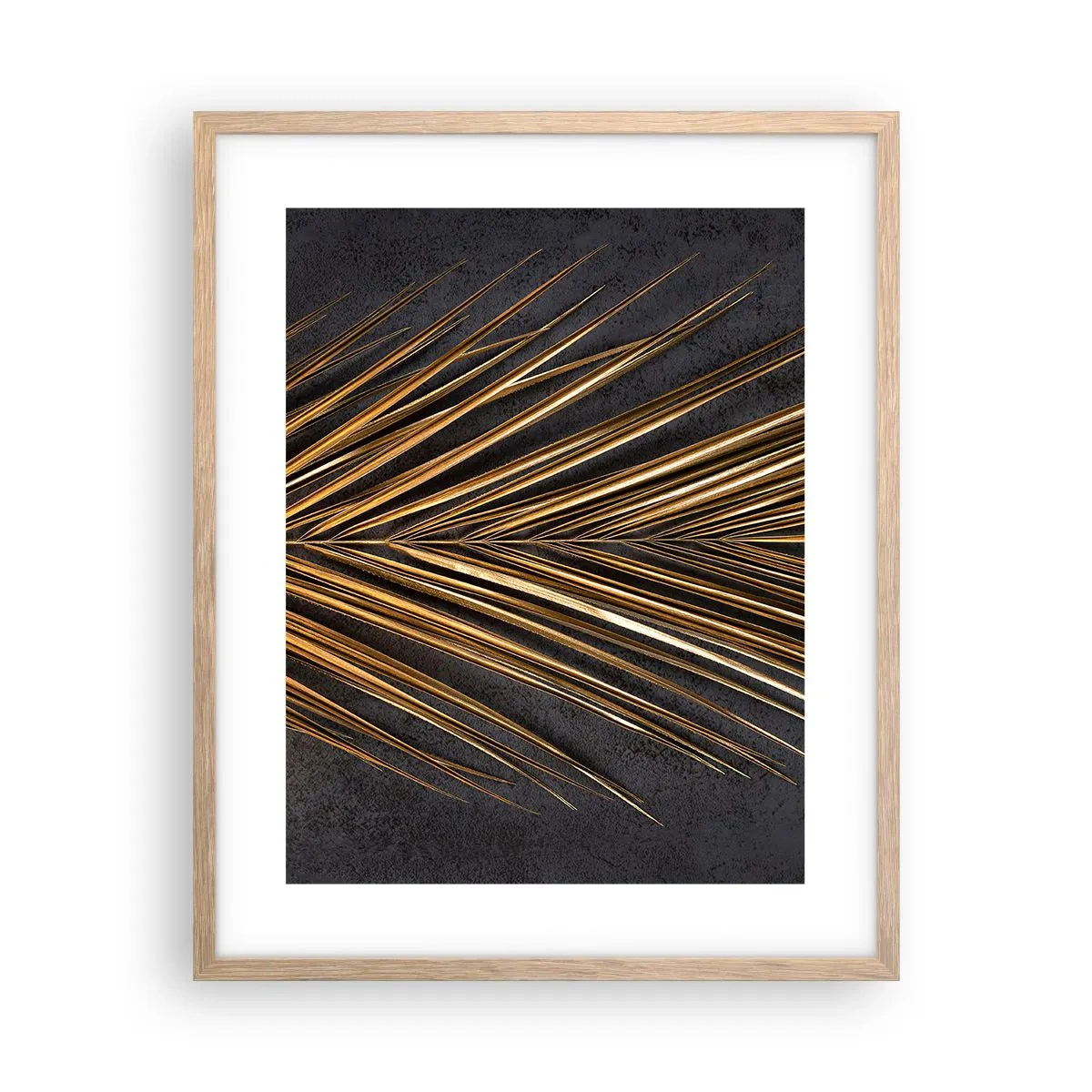 Affisch i ram av ljusek - Tropikens guld - 40x50 cm