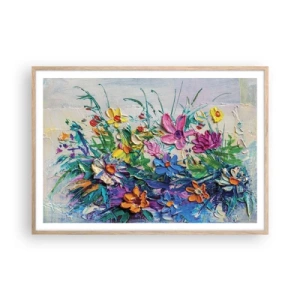 Affisch i ram av ljusek - Icke stilleben - 100x70 cm