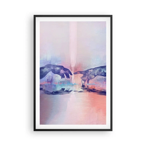 Affisch i svart ram - Den gudomliga gnistan av liv - 61x91 cm