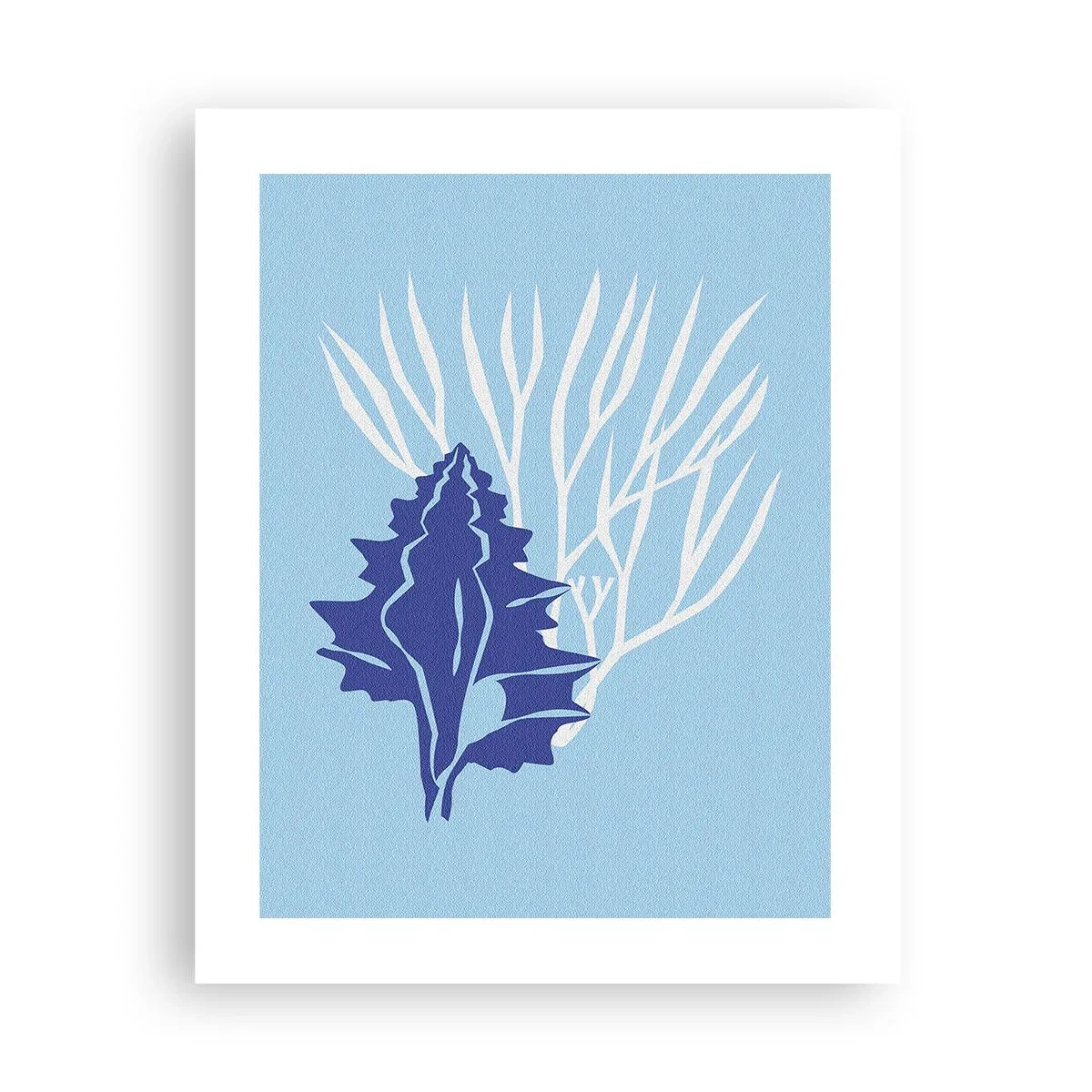 Affisch - Bladformer - 40x50 cm